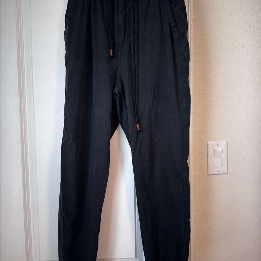 Thread & Supply Black Drawstring Pants